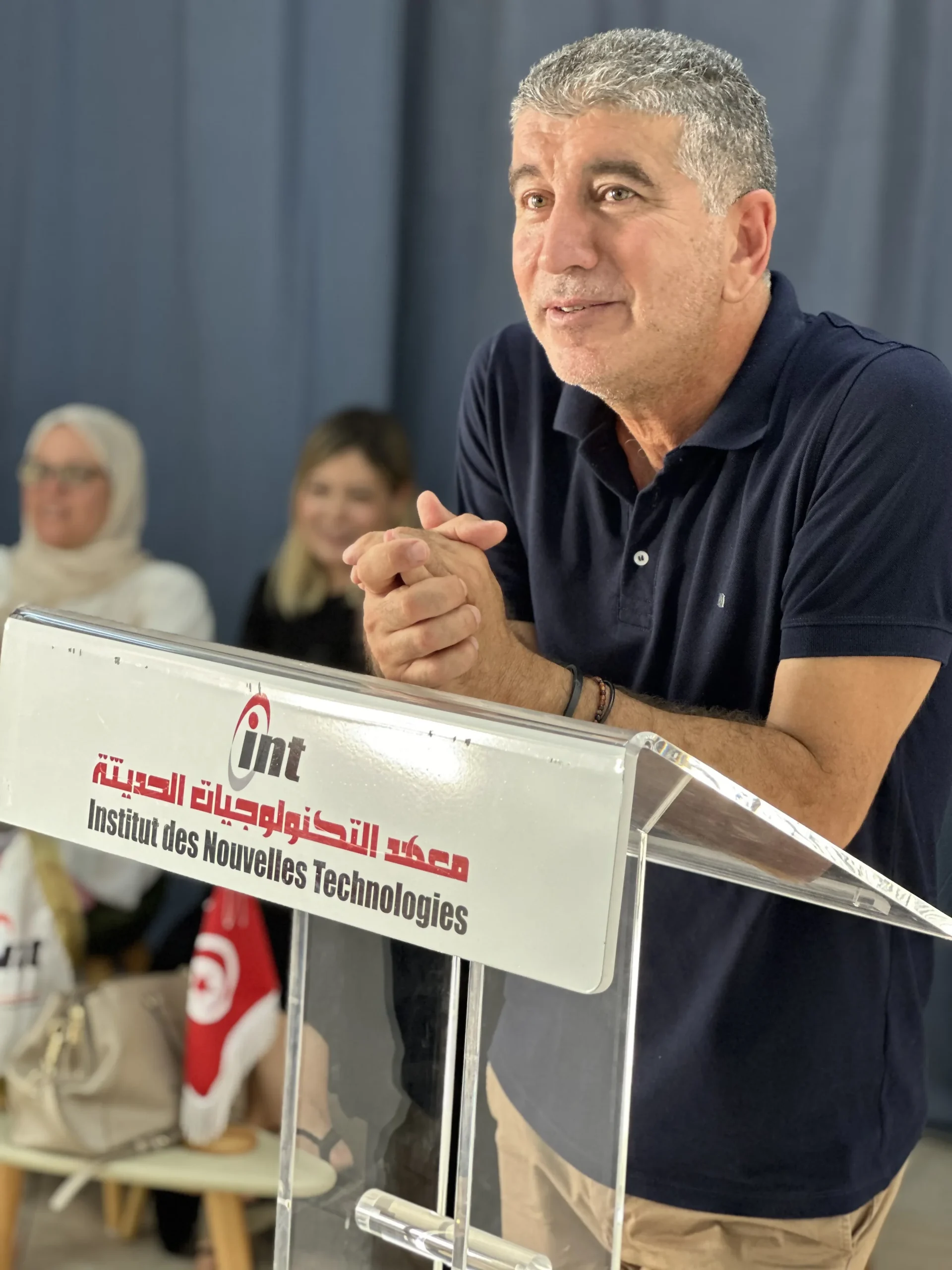 Hamdi Ben Romdhane, Directeur de l’Institut des Nouvelles Technologies INT Tunis, centre de formation professionnelle en Tunisie