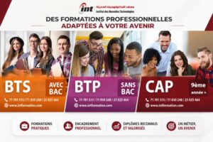 Formations BTS, BTP et CAP INT Formation Tunisie
