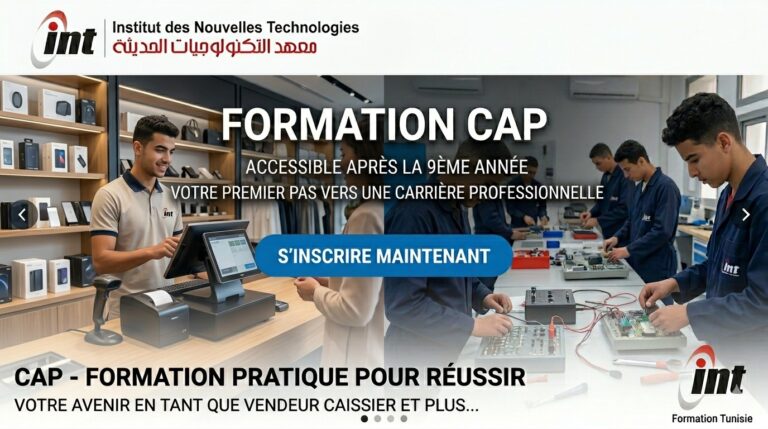 Institut formation professionnelle Tunisie – INT Formation Tunisie N°1 ...