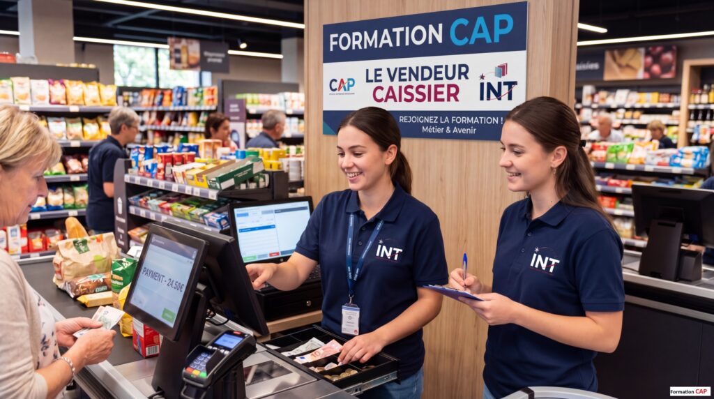 Formation CAP en Tunisie à l'INT – Élèves préparant un Certificat d'Aptitude Professionnelle dans un environnement moderne.